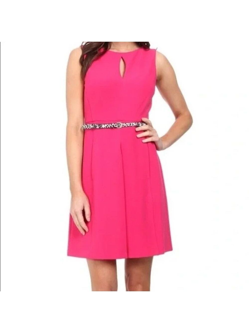 Donna Morgan Pink Sleeveless  Dress Size 14